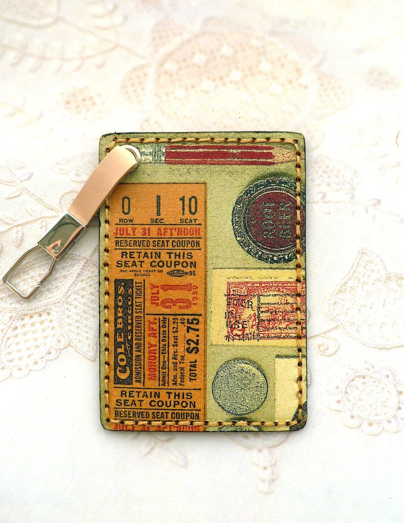 悠游卡套/车票夹/卡片夹 - 证件套/卡套 - 真皮