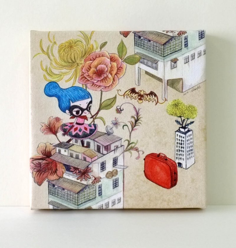 家居挂画。【苏飞那城忆记】 - 海报/装饰画/版画 - 防水材质 金色