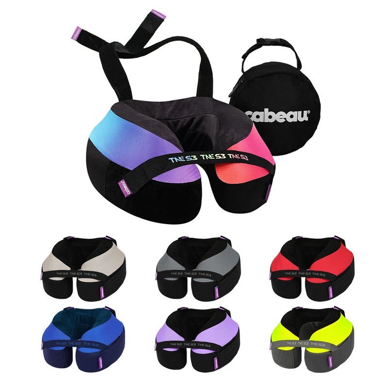 Cabeau 旅行用记忆棉颈枕 S3/TNE(飞机枕/附收纳袋+耳塞) - 颈枕/旅行枕 - 其他材质 多色