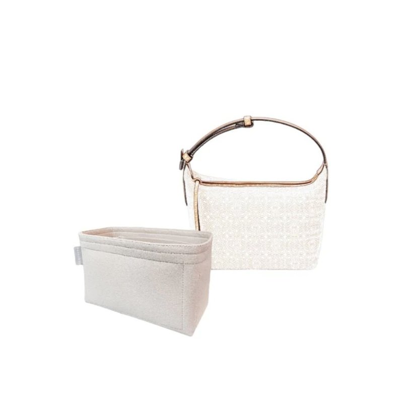 手製內袋 Bag Organizer Loewe Cubi Crossbody Large - 化妆包/杂物包 - 其他材质 多色