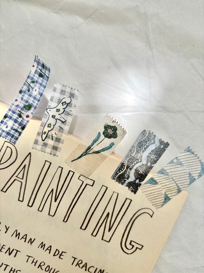 拾段 / 2.5cm和纸胶带 (割型) - 纸胶带 - 纸