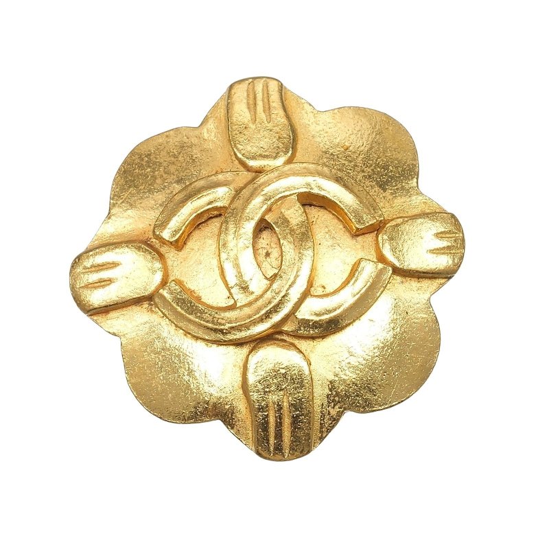 【日本直送】香奈儿(CHANEL) COCO 标志复古单边耳环 镀金 96P 约8.3g 【二手品】 - 耳环/耳夹 - 其他金属 金色