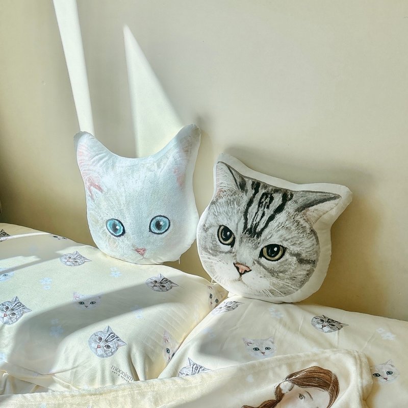 加购 moonismpets定制宠物抱枕 Cushion - 订制抱枕/饰品 - 棉.麻