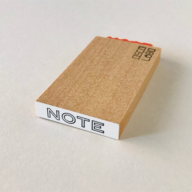 事务印章短款 NOTE【笔记・备忘】 - 印章/印台 - 橡胶