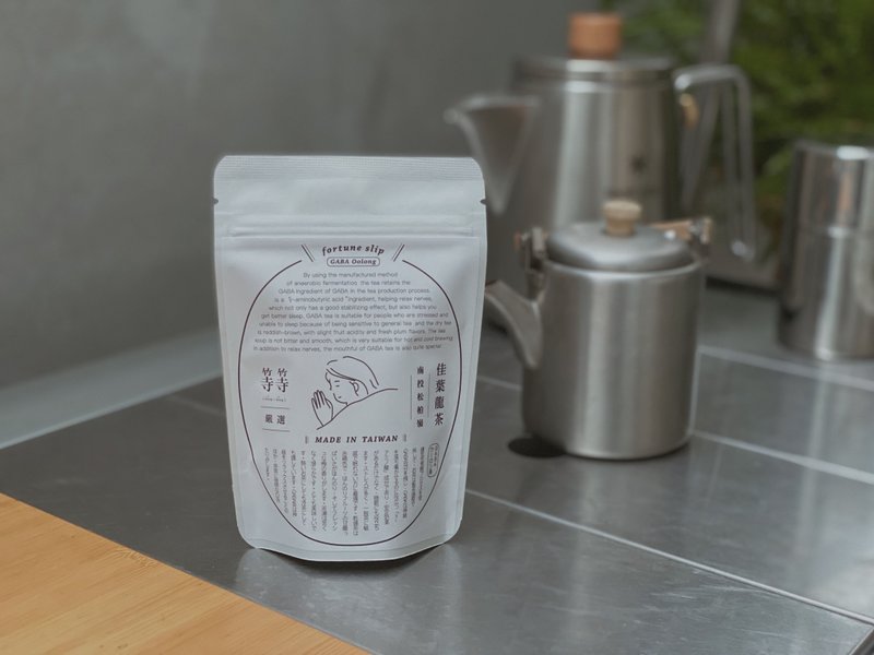 快速出货/等等严选/佳叶龙茶/GABA/茶包轻巧袋/三角立体茶包6入 - 茶 - 新鲜食材 灰色