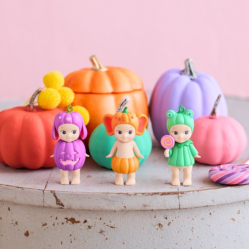 Sonny Angel MiniFigure 南瓜乐园 限定版公仔(三入随机款) - 玩偶/公仔 - 塑料
