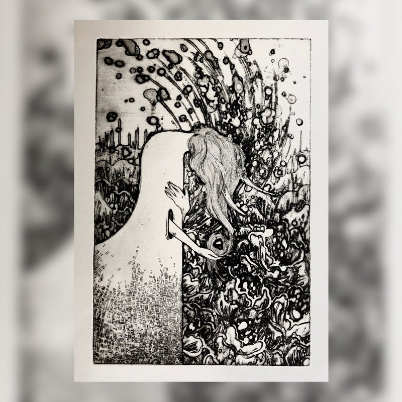 限量版画 - 溶 - 海报/装饰画/版画 - 纸 银色