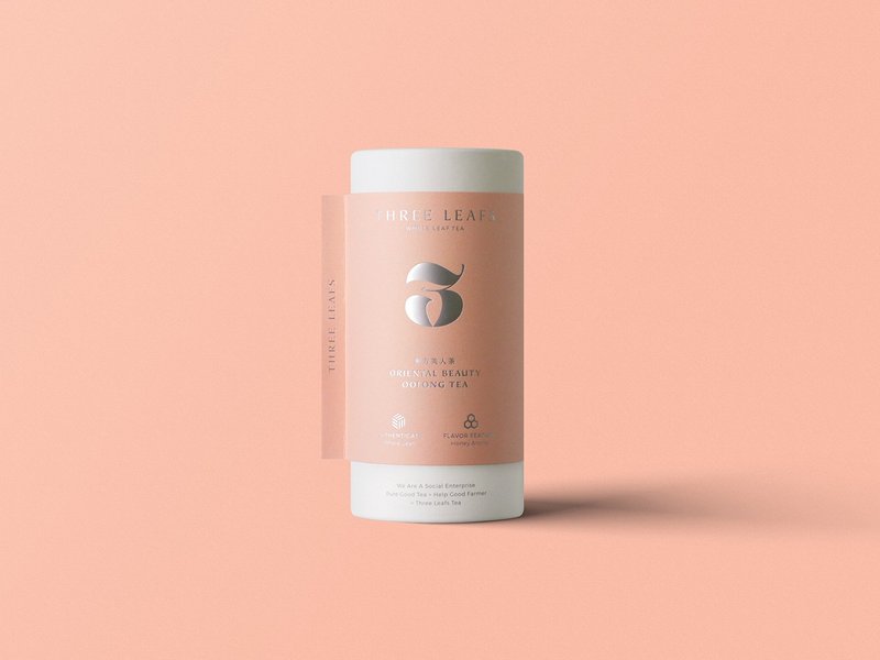 【Three Leafs Tea】东方美人乌龙茶 - 茶 - 新鲜食材 粉红色