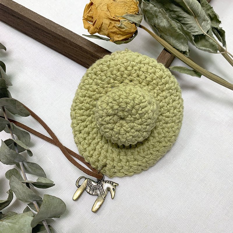 Hana Mokuba 圆帽与小马 - 项链 - 其他材质