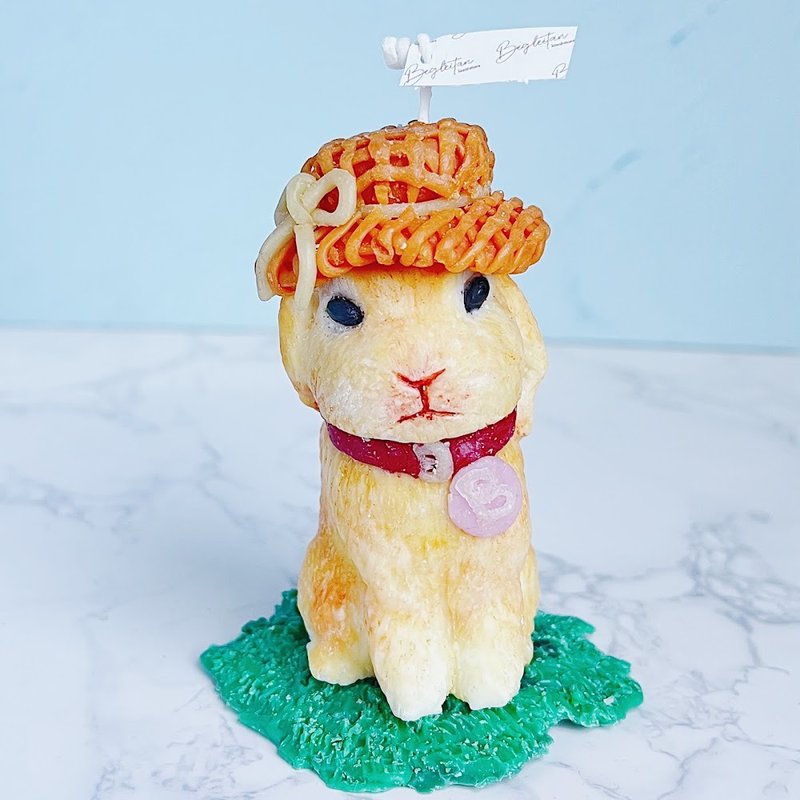 【礼物盒包装】 宾尼兔香薰蜡烛双 11 限定 - - 蜡烛/烛台 - 蜡 咖啡色