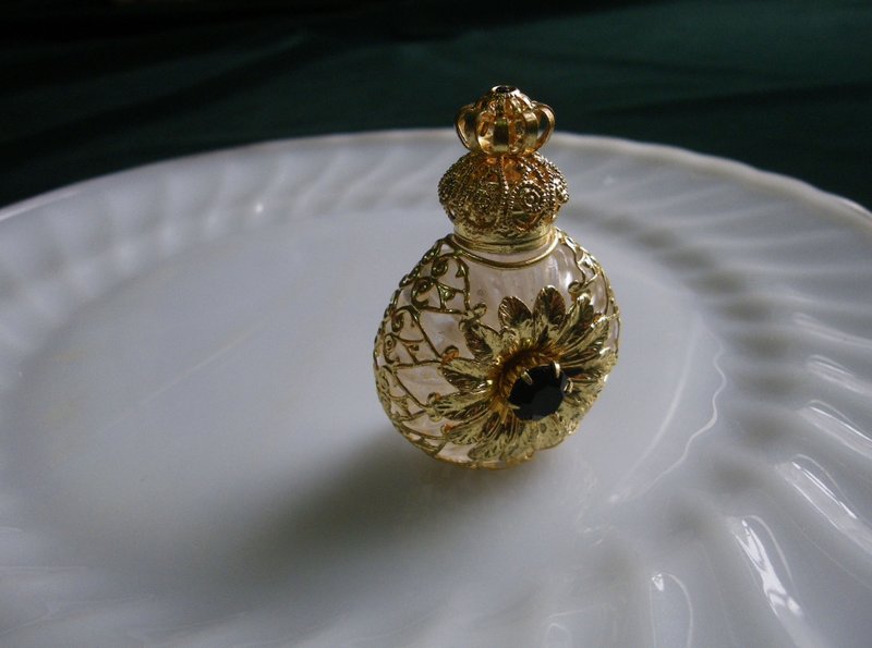 【老时光 OLD-TIME】早期捷克精致手工制作随身香水瓶#41 - 摆饰 - 其他材质