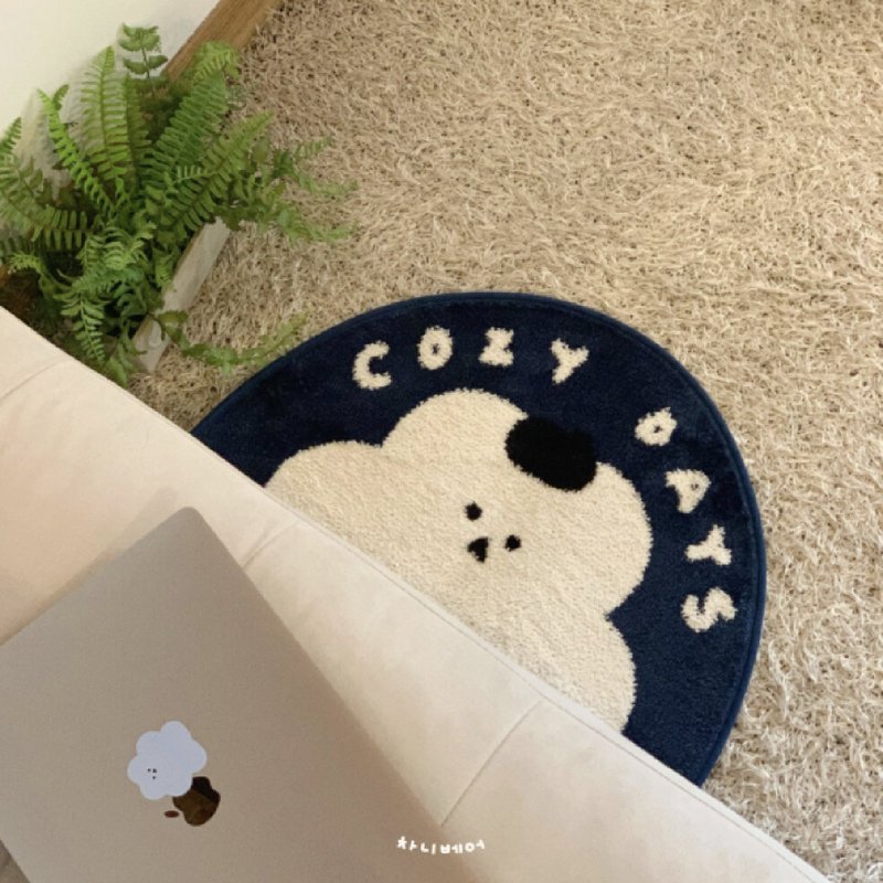 打折活动 (Sale) Chanibear Rug / Carpet 接地 - 地垫/地毯 - 其他人造纤维 蓝色
