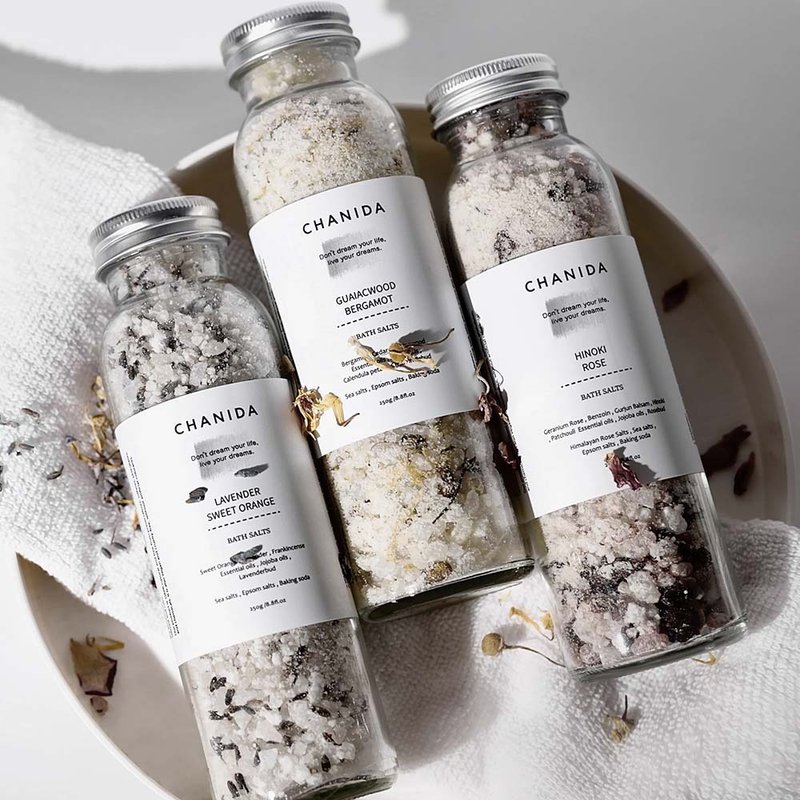 CHANIDA/浴盐/归艾木・佛手柑 - 香薰/精油/线香 - 其他材质