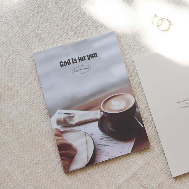 Gracebell 系列 Peace be note 02. Latte - 笔记本/手帐 - 纸 多色