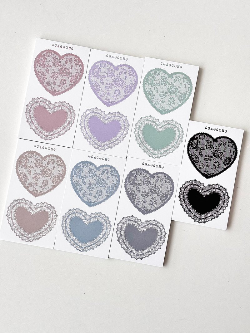 心心相框memo pad - 便条纸/标签贴 - 纸