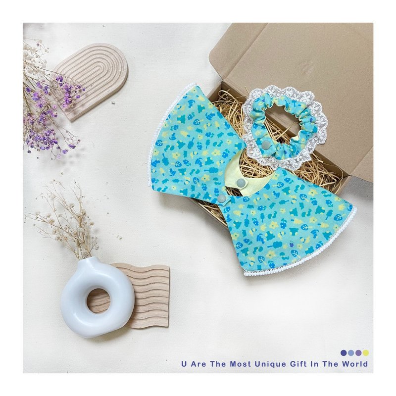 善形球球蕾丝口水巾 - 围嘴/口水巾 - 棉.麻