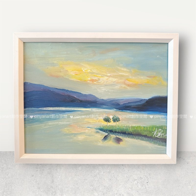 静水映暮  A-Lin 油彩 油画 油画创作 - 摆饰 - 棉.麻