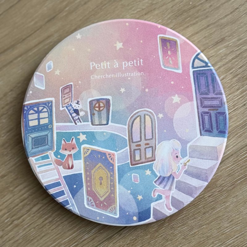 【现+预】梦想之门陶瓷吸水杯垫-Petit à petit系列 - 杯垫 - 陶 多色