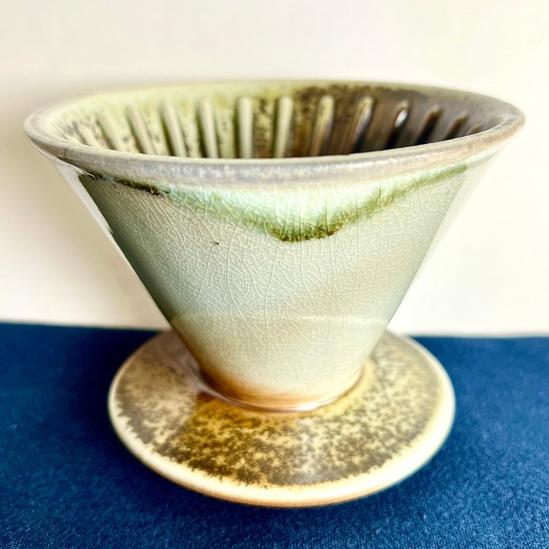 Colorful柴烧8天系列咖啡杯 蓝2 福利品 此款式不提供挑款 - 咖啡杯/马克杯 - 陶