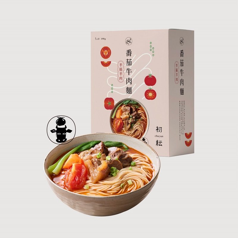 初耘-番茄牛肉面半筋半肉 - 料理包 - 其他材质