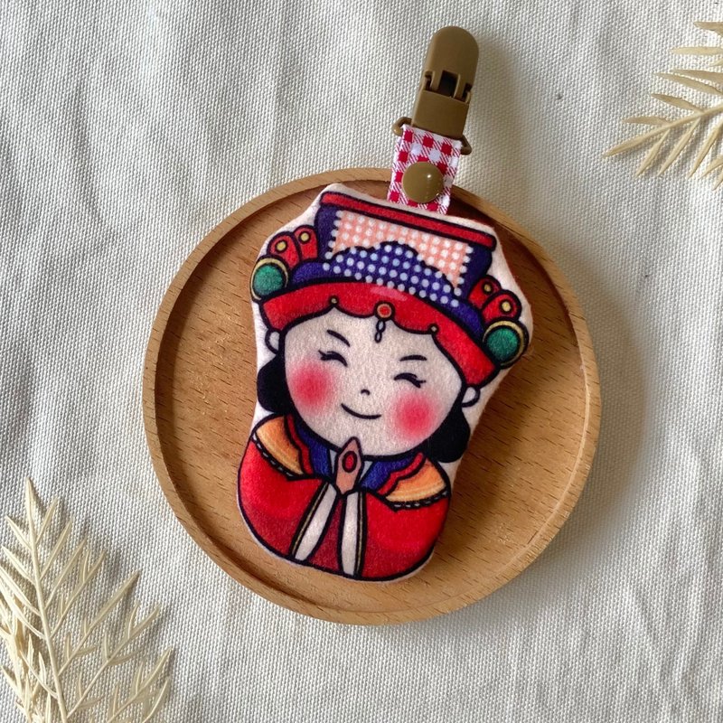原创 平安符袋/卡套/神明-妈祖/天上圣母 - 平安符/符袋 - 其他材质 红色