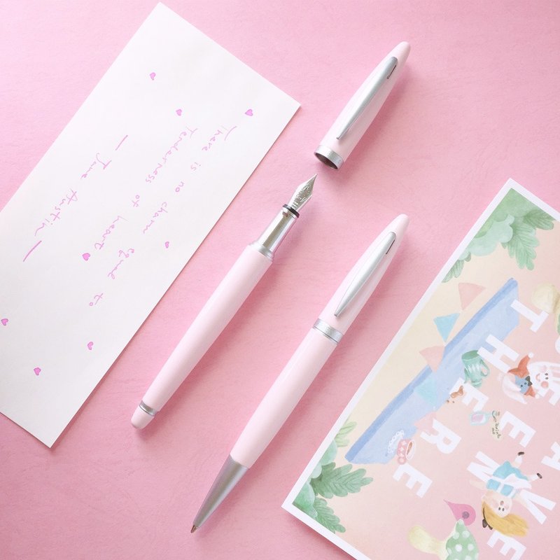 第一代开心钢笔墨水礼盒组-买笔送墨-棉花糖*新包装 - 其他书写用品 - 铜/黄铜 粉红色