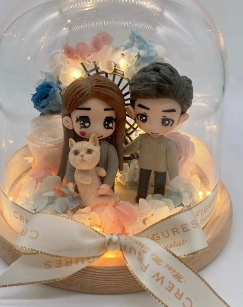 只限香港客户 人宠系列 摩天轮永生花樽 Ferris Wheel - 陶艺 - 陶 多色