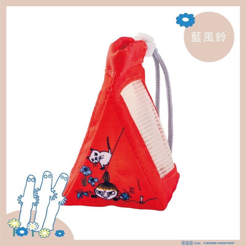 【Moomin噜噜米】姆明帐篷造型香氛袋-小美红 - 香薰/精油/线香 - 聚酯纤维