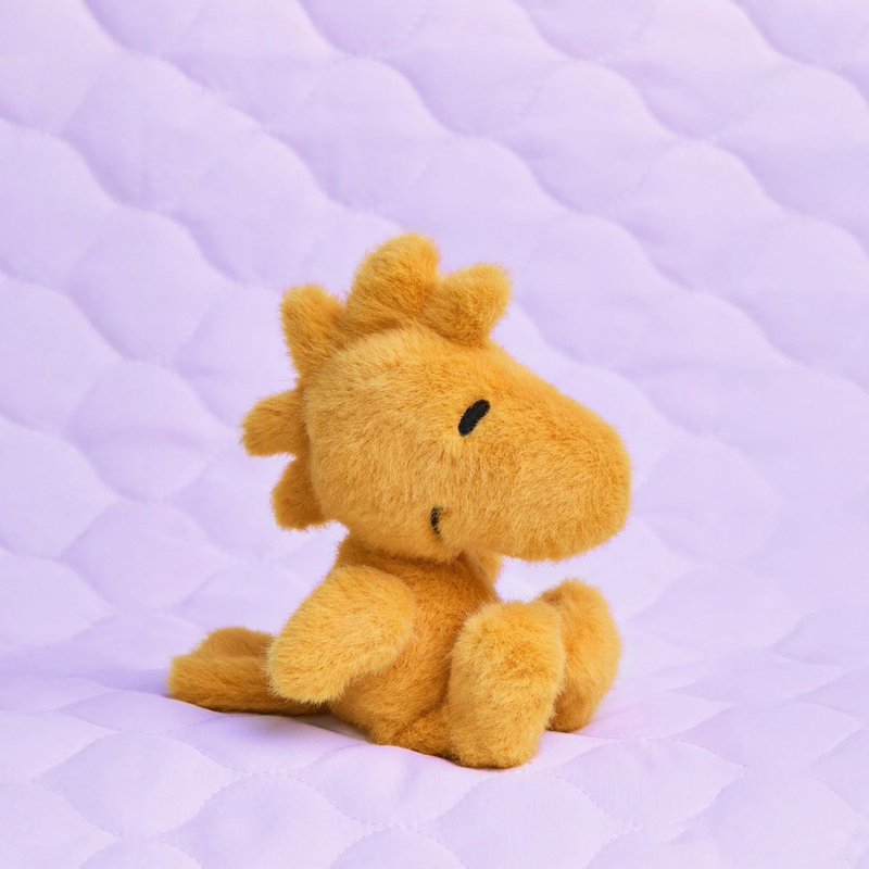 BON TON TOYS Woodstock糊涂塌客环保毛绒玩偶-黄 15cm - 玩偶/公仔 - 聚酯纤维 黄色