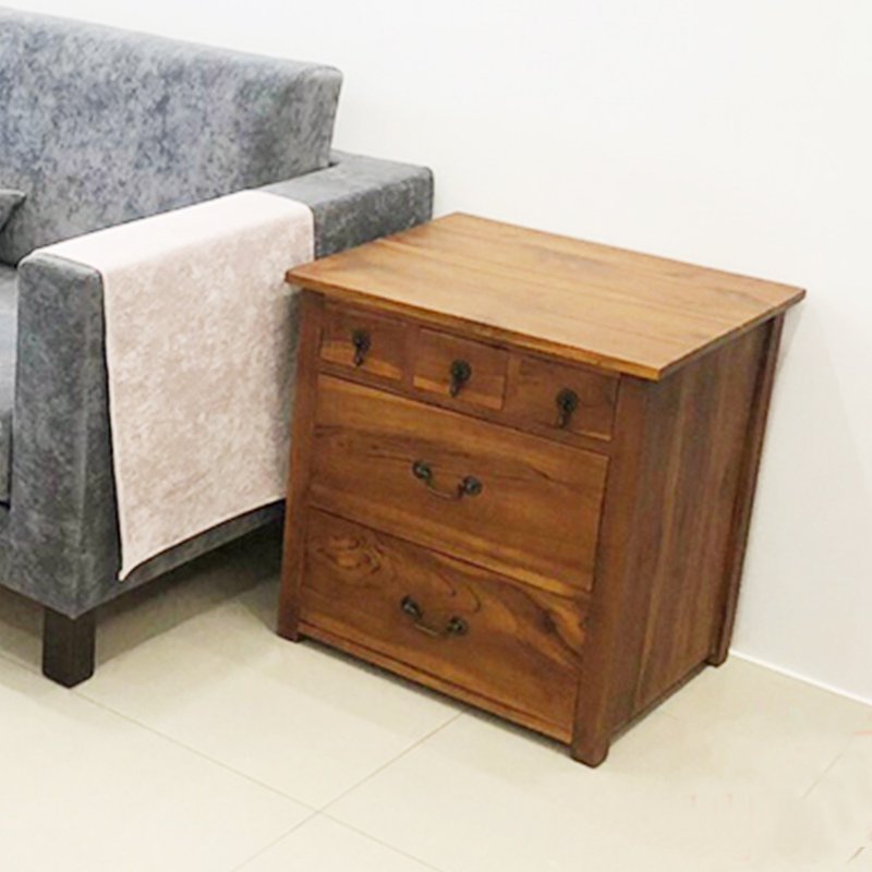 柚木原木床頭櫃 UNC7-28A - 其他家具 - 木头