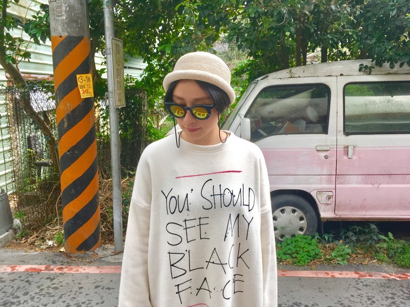 莫莉Molly 手织棉帽 原棉白色 chokdee-muakdeedee - 帽子 - 棉.麻 白色