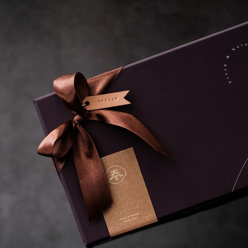 -加购专区 - 署名皮革缎带包装 定制化 - 包装材料 - 真皮 咖啡色