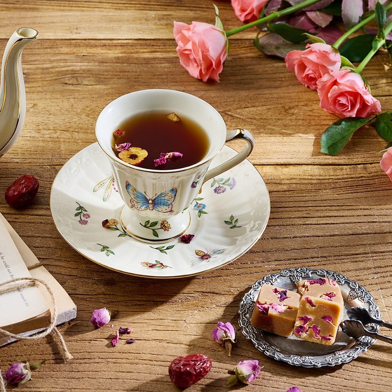 黑糖玫瑰红枣茶 | 17gx15入/袋 | 婚礼小物 伴娘礼 送礼 汉方茶 - 蜂蜜/黑糖 - 其他材质 咖啡色