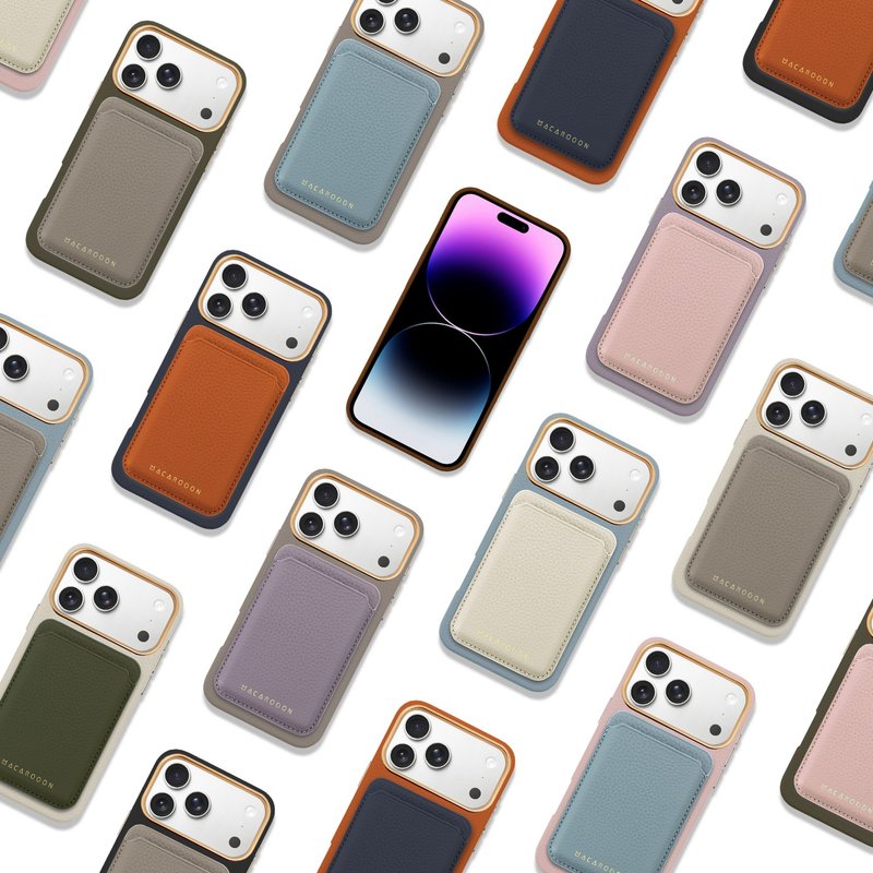 iPhone 17 手造皮革MagSafe定制化真皮革防摔手机壳 磁吸 Pro Max - 手机壳/手机套 - 真皮 蓝色