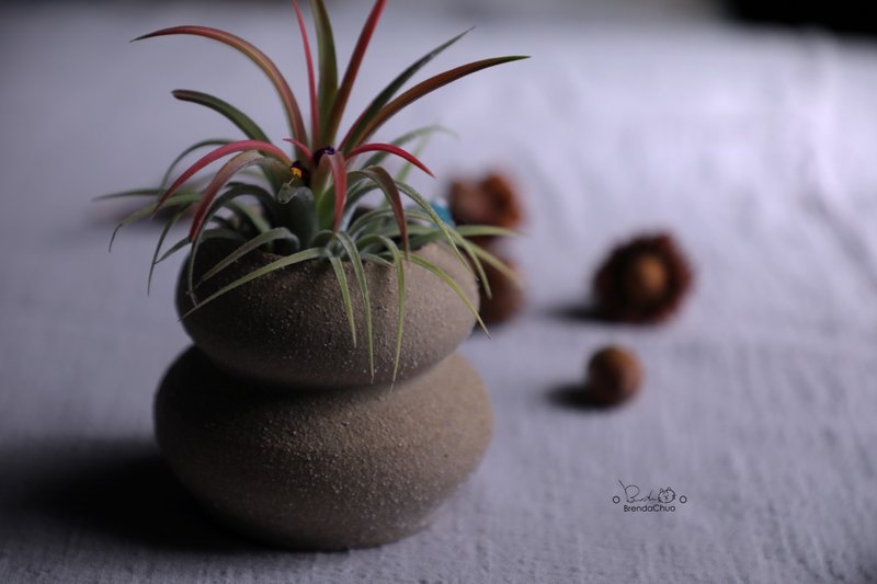 春郎陶-年糕花影-花器 - 花瓶/陶器 - 陶