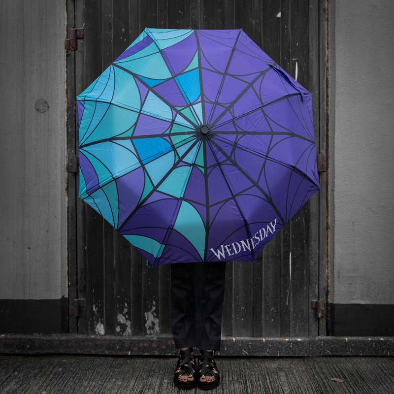 Wednesday - 雨伞 - Wednesday 彩绘玻璃款 - 雨伞/雨衣 - 其他材质 紫色