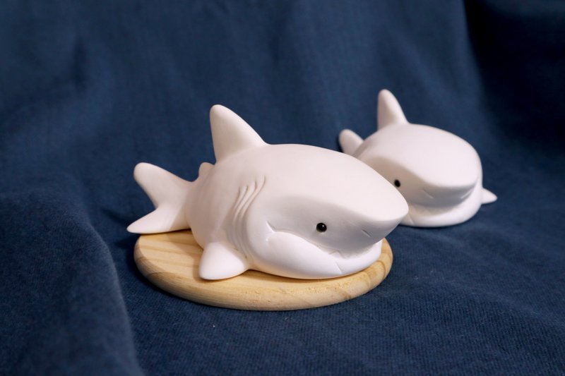 豆腐鲨点点 spot whale shark 趴趴虎鲨扩香石(扩香石/鲨鱼/虎鲨) - 香薰/精油/线香 - 水泥