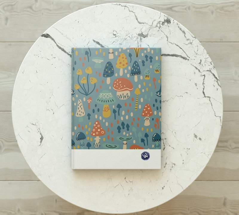 洛可可草莓 WELKIN手创_手工书/笔记本/手帐/日记本-蘑菇蘑菇 - 笔记本/手帐 - 纸