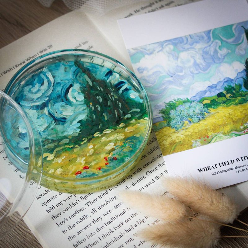 【台北场】下班随手作 | 多层透视油画蜡烛 - 蜡烛/香氛 - 其他金属