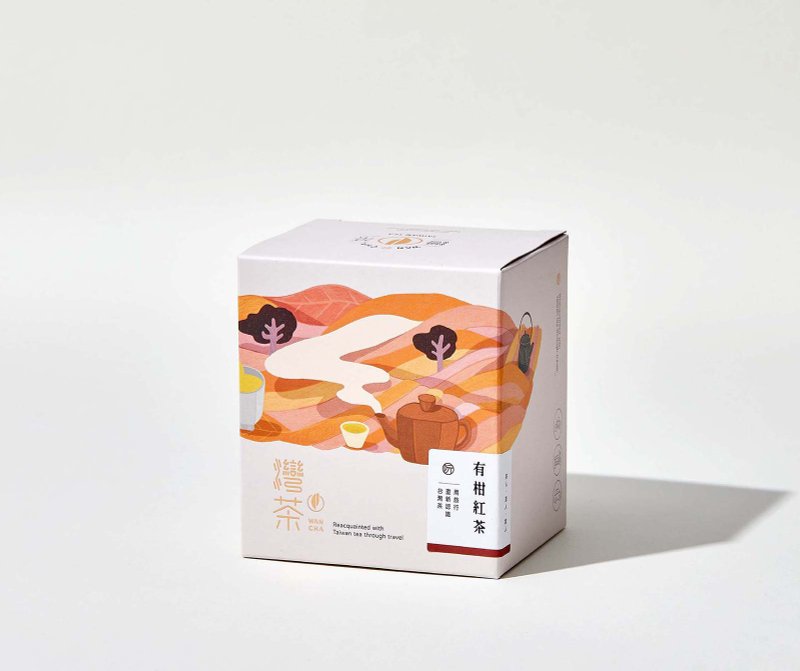 【有柑红茶】小叶红茶/柑橘调香气/久泡不苦涩/回甘微柑 - 茶 - 纸