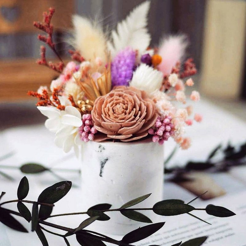 【在线DIY材料包】工业风干燥扩香花 - 植栽 - 植物.花