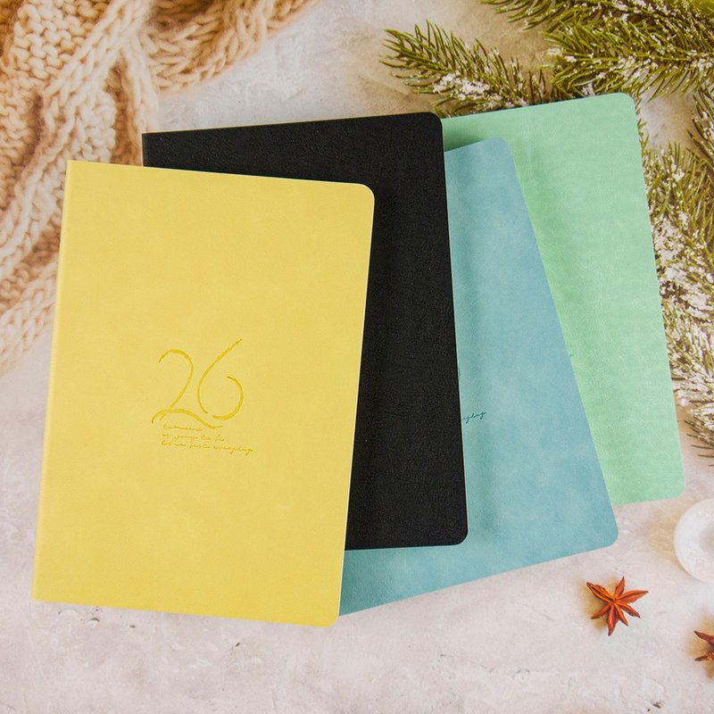 【conifer绿的事务】2026年25K光合软皮方格周志 - 笔记本/手帐 - 纸 多色