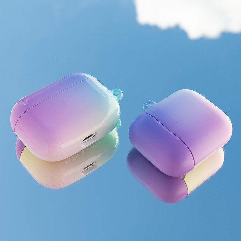 【定制化】幻影日梦 AirPods Pro 2 / AirPods 4 保护壳 - 耳机收纳 - 塑料 紫色