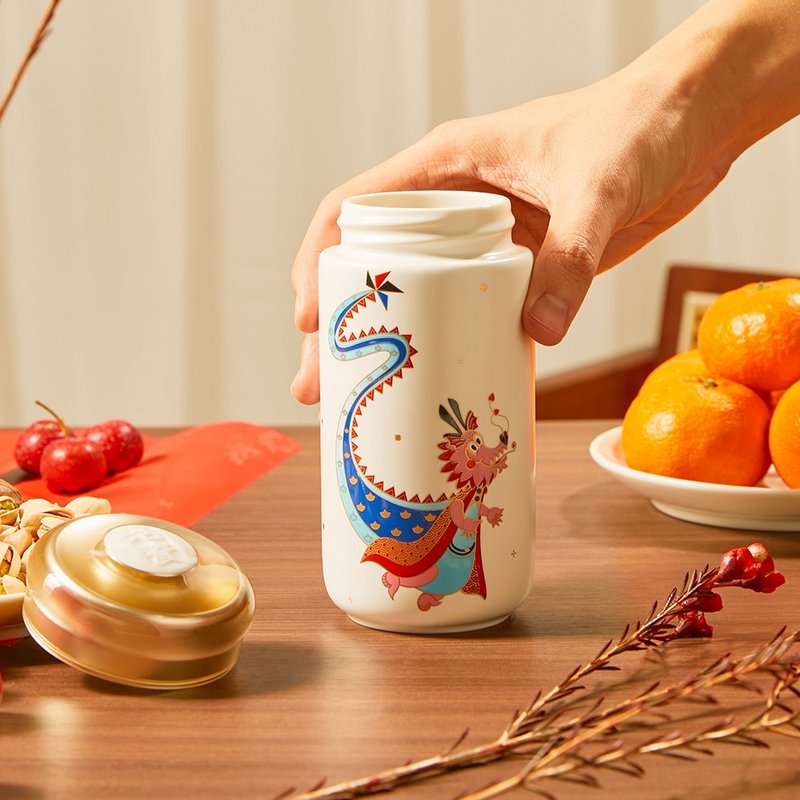 小龙侠随身杯 / 小 / 单层 / 4色 390ml - 水瓶/水壶 - 瓷 粉红色