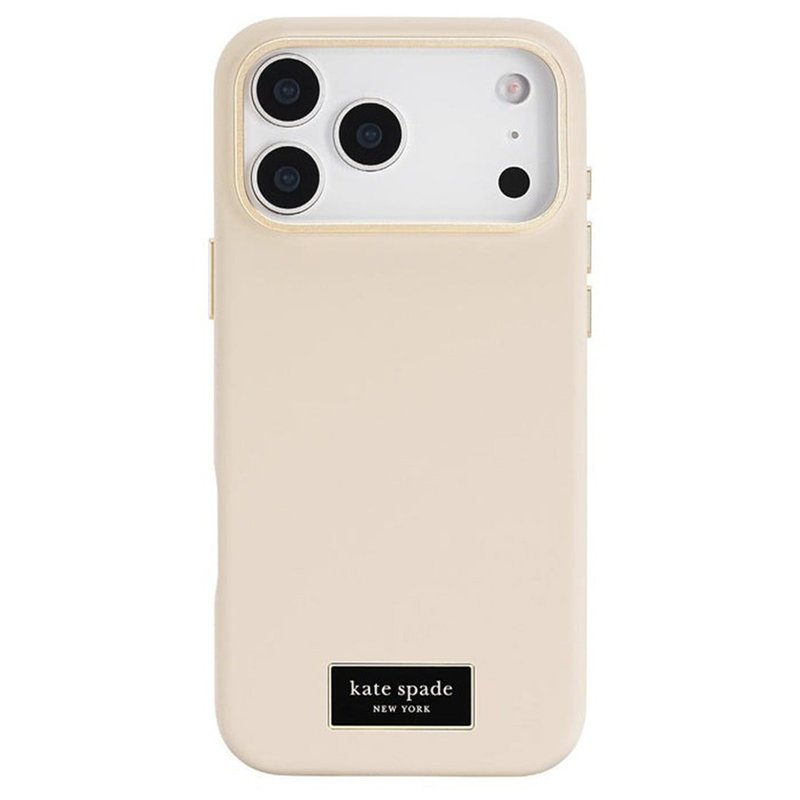 【kate spade】iPhone 17系列 磁吸精品防摔手机壳 微甜奶茶 - 手机壳/手机套 - 塑料