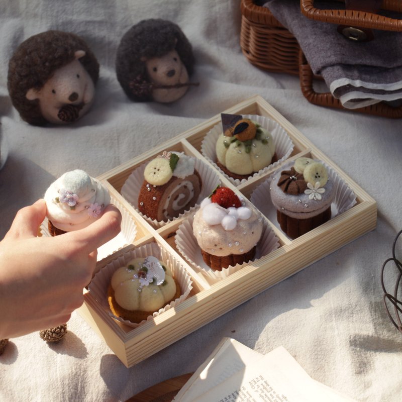 羊毛毡一贯班【针毡】来场田园下午茶 周末班 - 编织/羊毛毡/布艺 - 羊毛