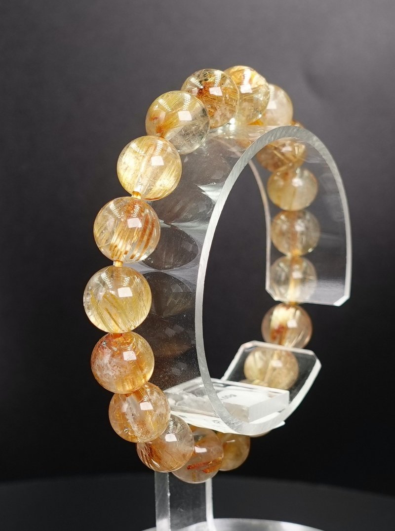 宝丽金珠宝-天然钛晶手珠 - 手链/手环 - 水晶