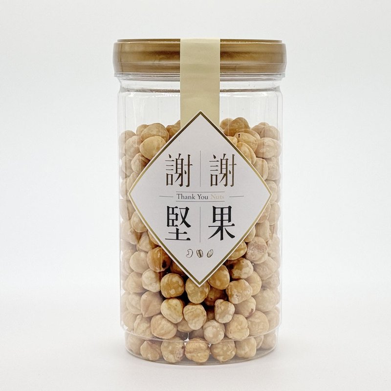 【原味榛果】(密封罐)(无调味坚果)(低温烘焙非油炸)(素食) - 坚果 - 塑料 金色