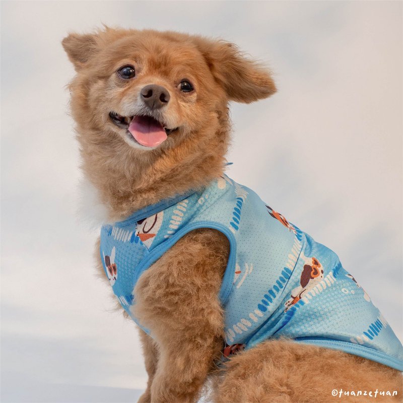 COOL7系列_时毛抗UV凉感衣_浪花俱乐部_(S-7L,FB)/有效凉感/UPF50 - 衣/帽 - 其他材质