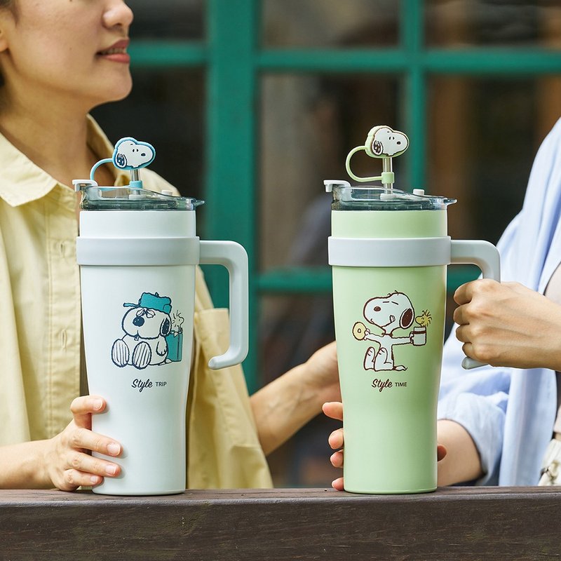 史努比 品味时光不锈钢大容量手把真空保温瓶1100m - 保温瓶/保温杯 - 不锈钢